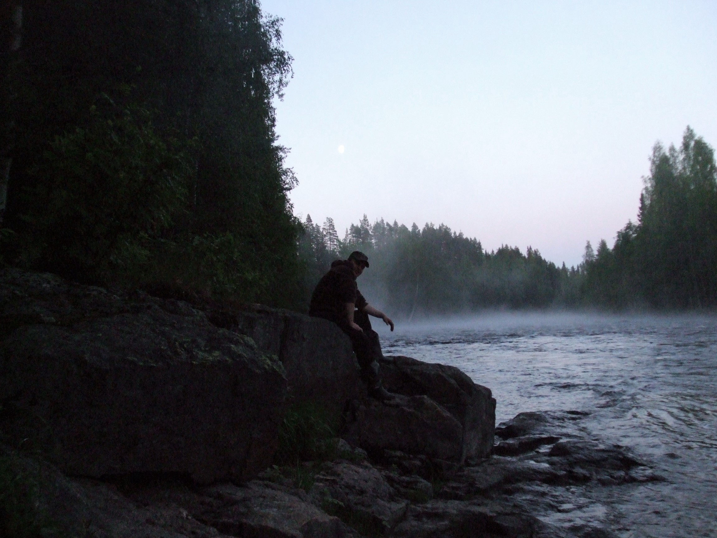 Summer night at Byske river
